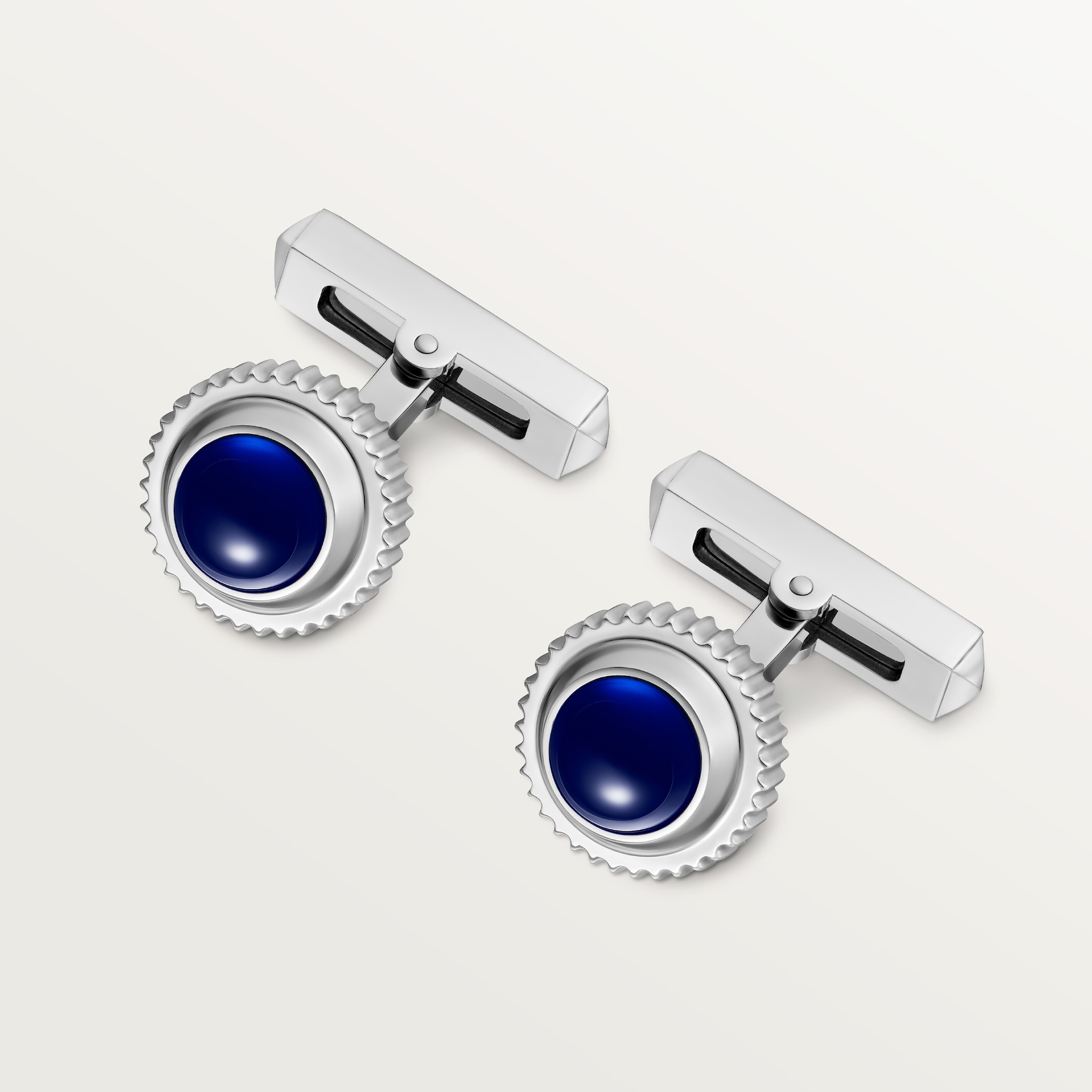 CROG000326 - Pasha de Cartier cufflinks - Sterling silver