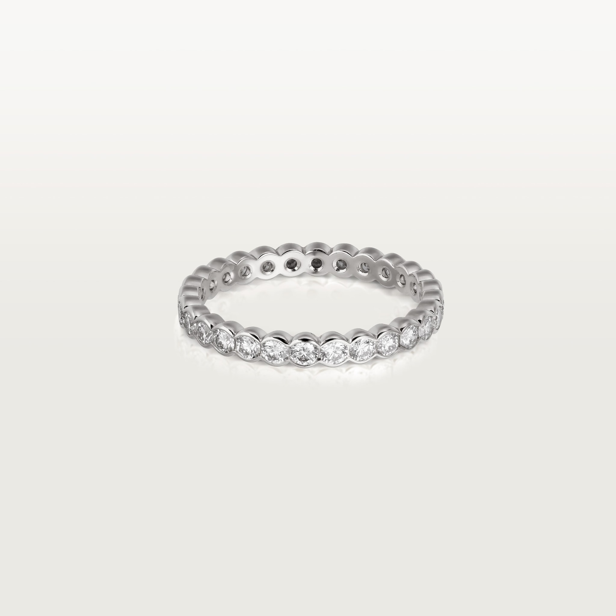 Broderie de Cartier wedding band, diamonds