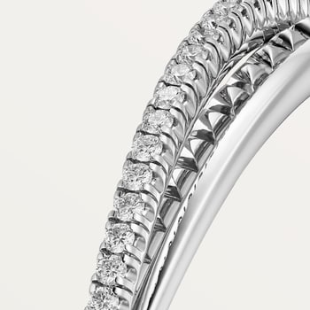Etincelle de Cartier bracelet, half-paved Etincelle de Cartier bracelet, half-paved