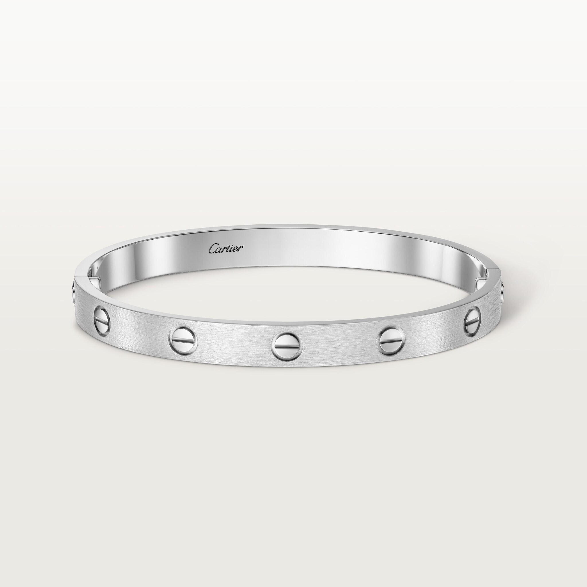 Cartier #LOVE Bracelet, Brushed Finish