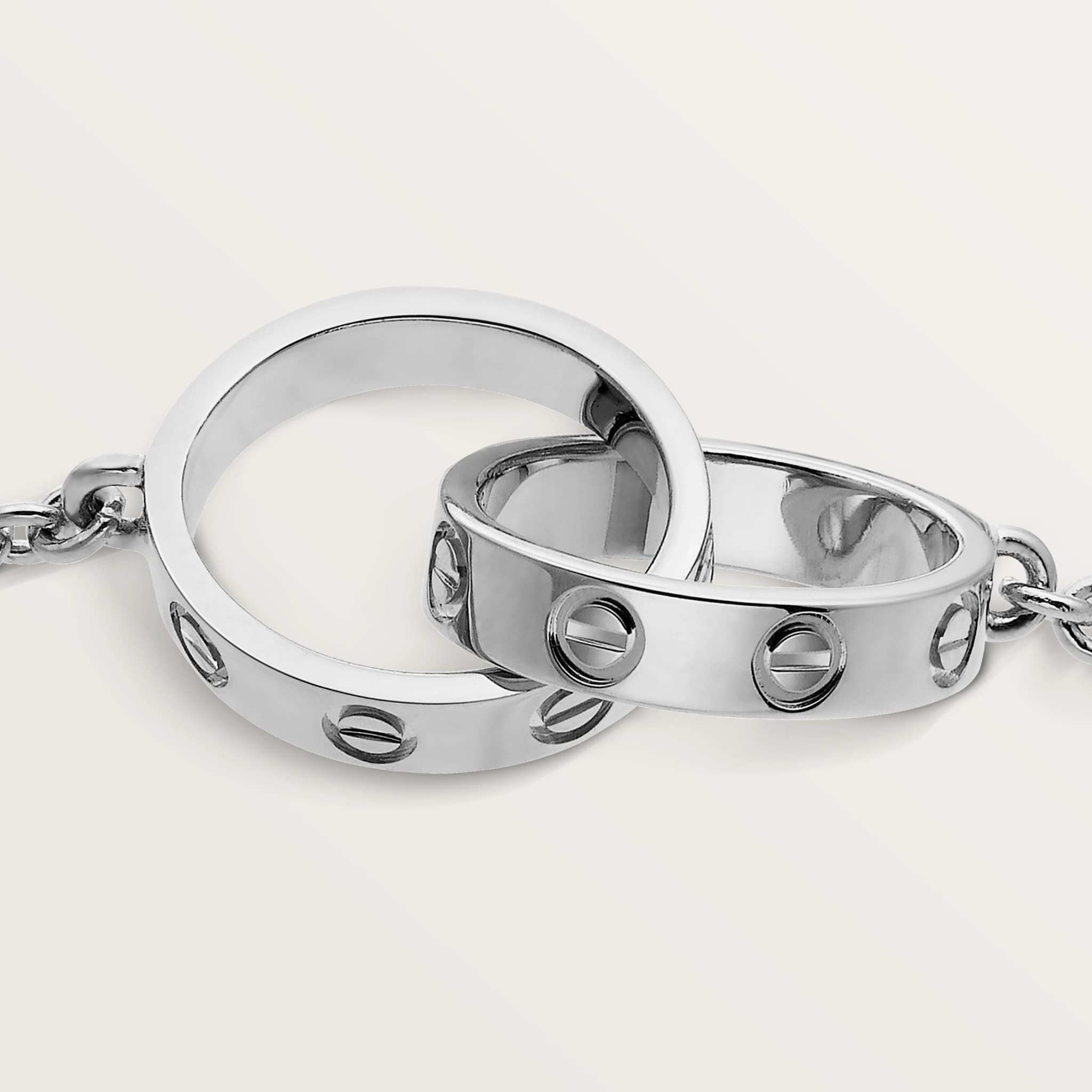 silver cartier bracelet