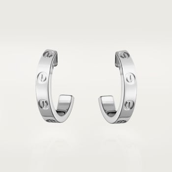#LOVE# hoop earrings, small model #LOVE# hoop earrings, small model