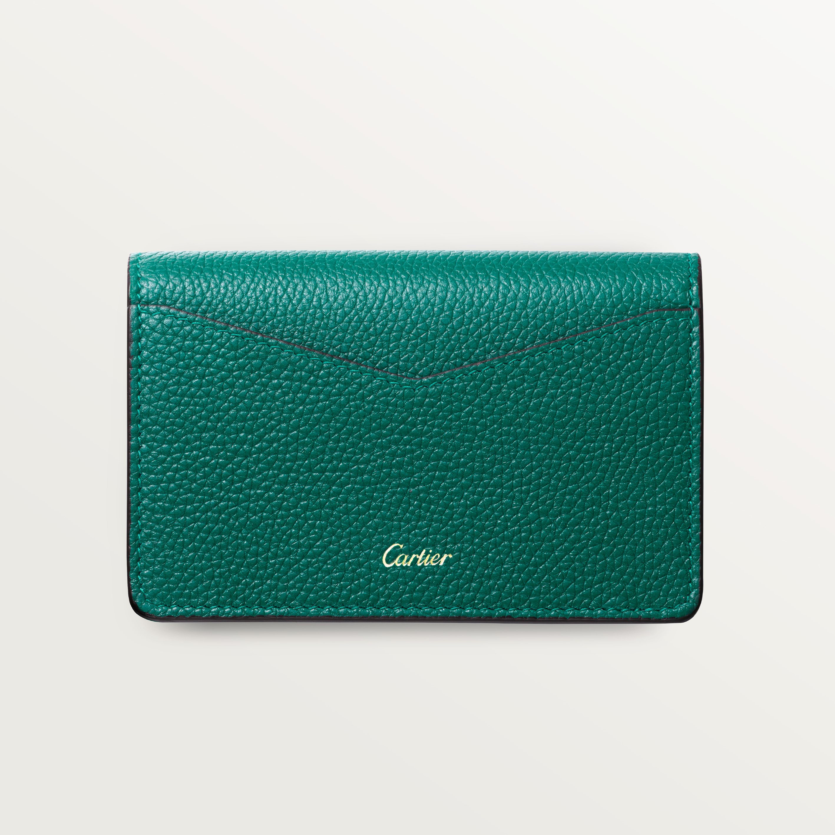 Business card holder with zip, Panthère de Cartier