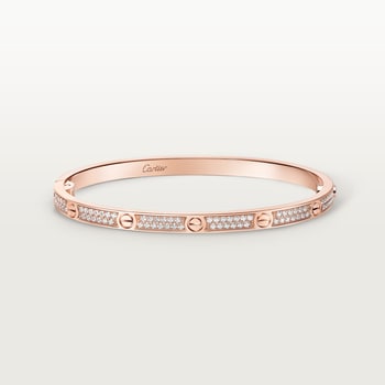 #LOVE# bracelet, small model, paved #LOVE# bracelet, small model, paved