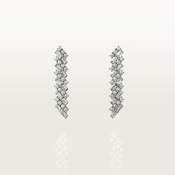 Reflection de Cartier earrings, diamonds Reflection de Cartier earrings, diamonds
