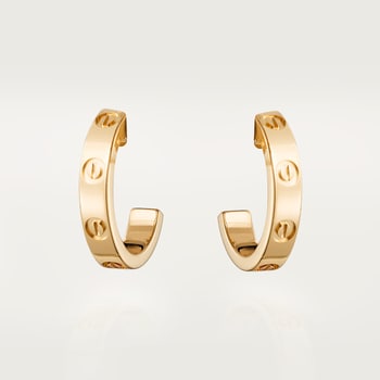 #LOVE# hoop earrings, small model #LOVE# hoop earrings, small model