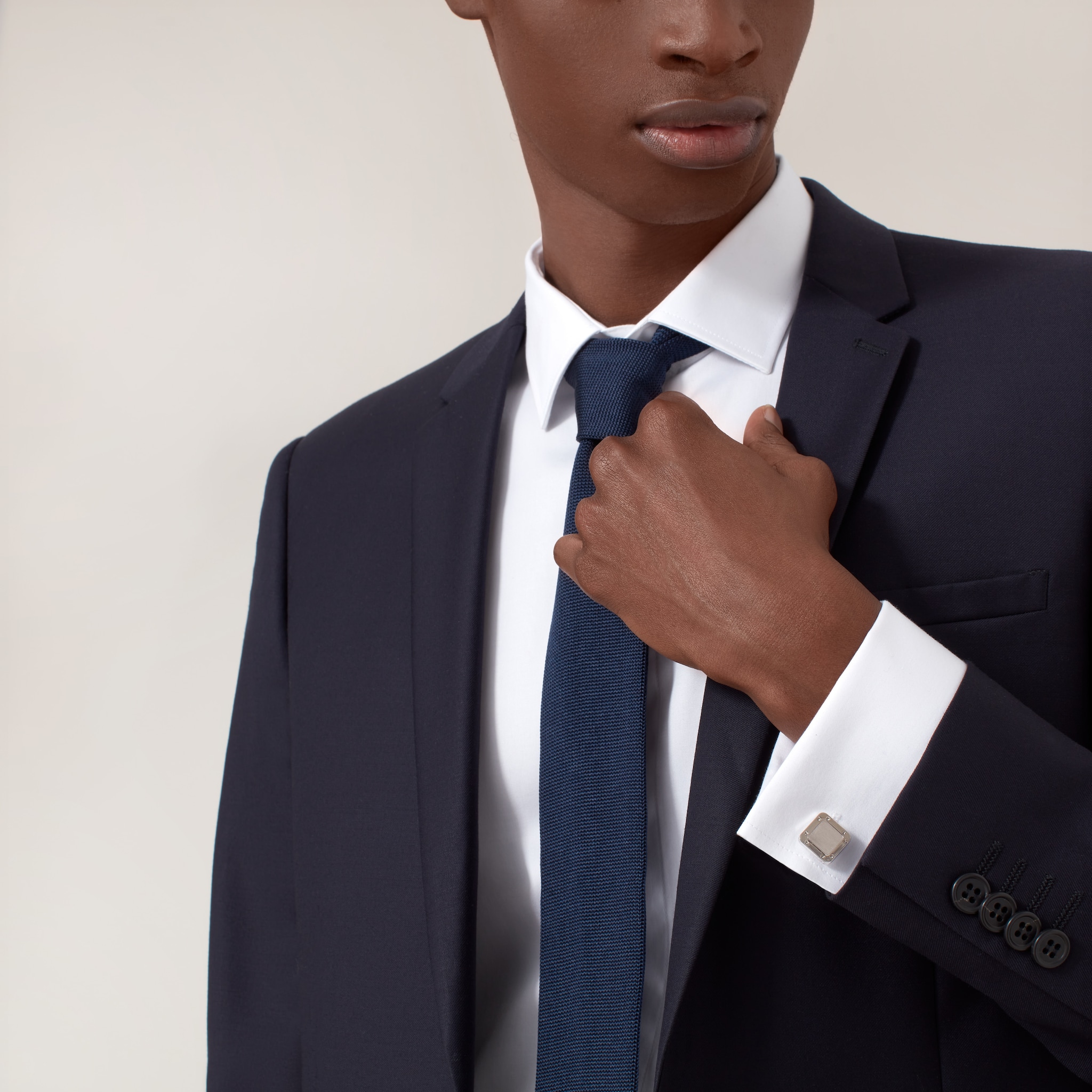 CROG000163 - Santos de Cartier cufflinks - Sterling silver