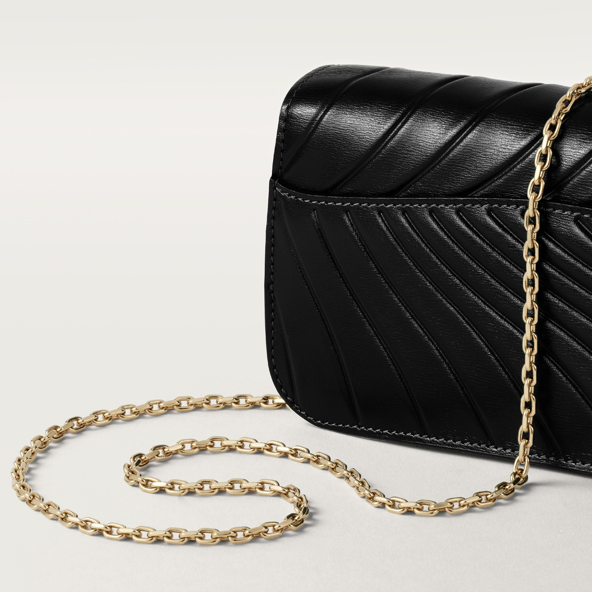 Mini model chain bag, Panth&egrave;re C de Cartier