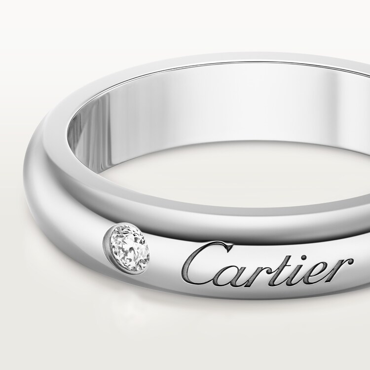 C de Cartier wedding band