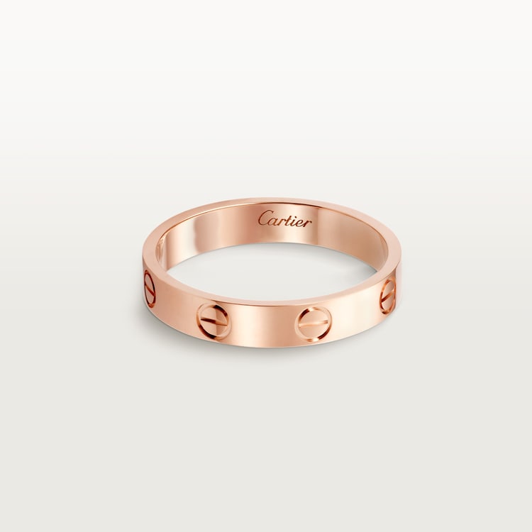 CRB4085200 LOVE wedding band Pink gold Cartier
