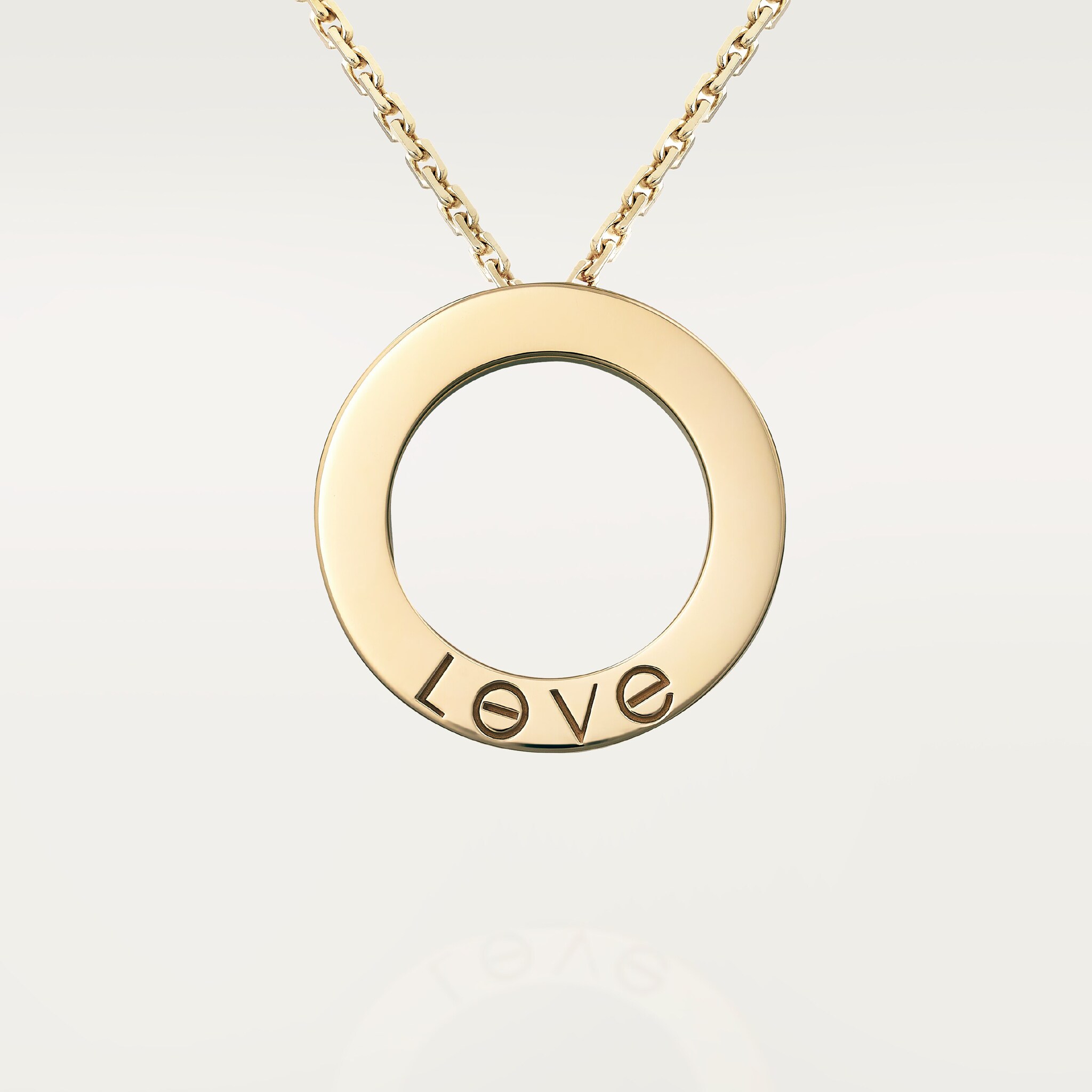 #LOVE# pendant, paved