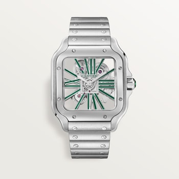 Santos de Cartier skeleton watch Santos de Cartier skeleton watch