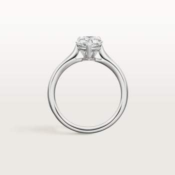 1895 solitaire, pear-shaped diamond 1895 solitaire, pear-shaped diamond