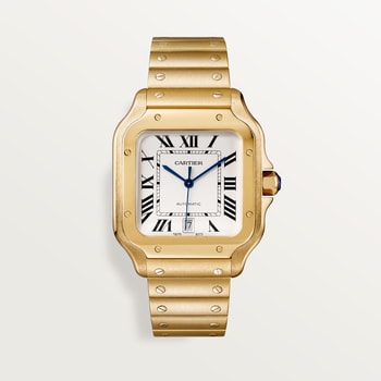 Cartier santos rose gold price discount