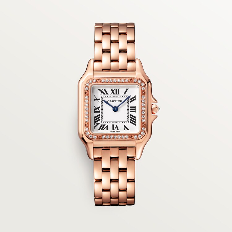 CRWJPN0009 Panthere de Cartier watch Medium model quartz movement rose gold diamonds Cartier