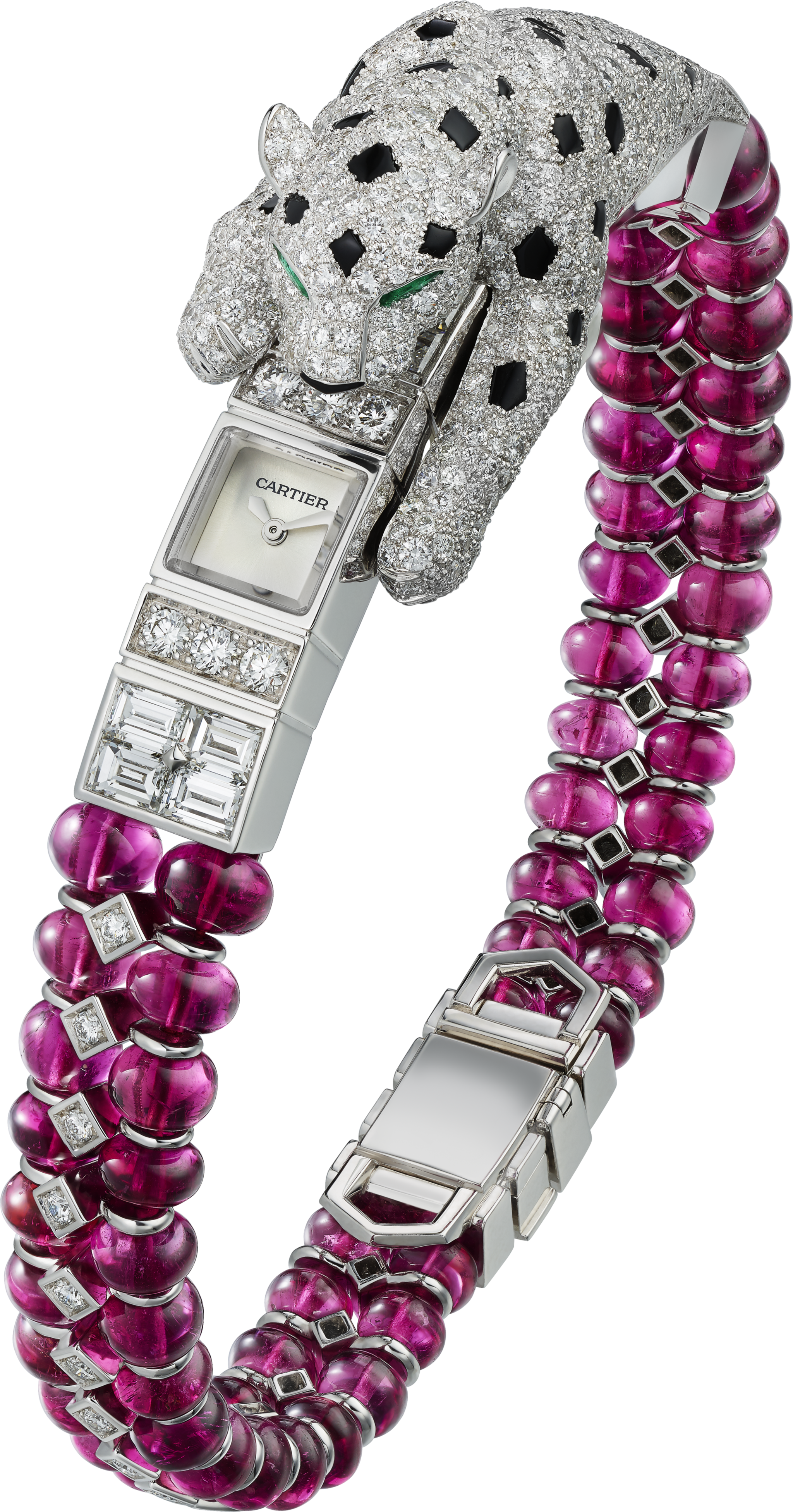 High Jewelry figurative watch