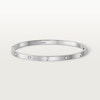 Cartier screw bracelet silver deals