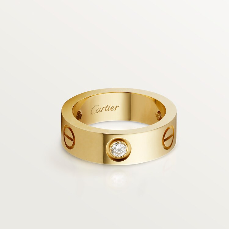 Diamond love ring cartier hotsell