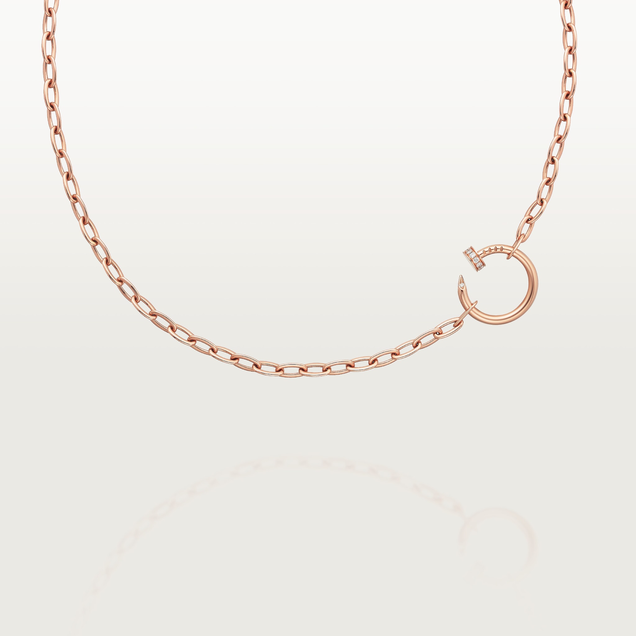 Juste un Clou necklace, diamonds, image 6
