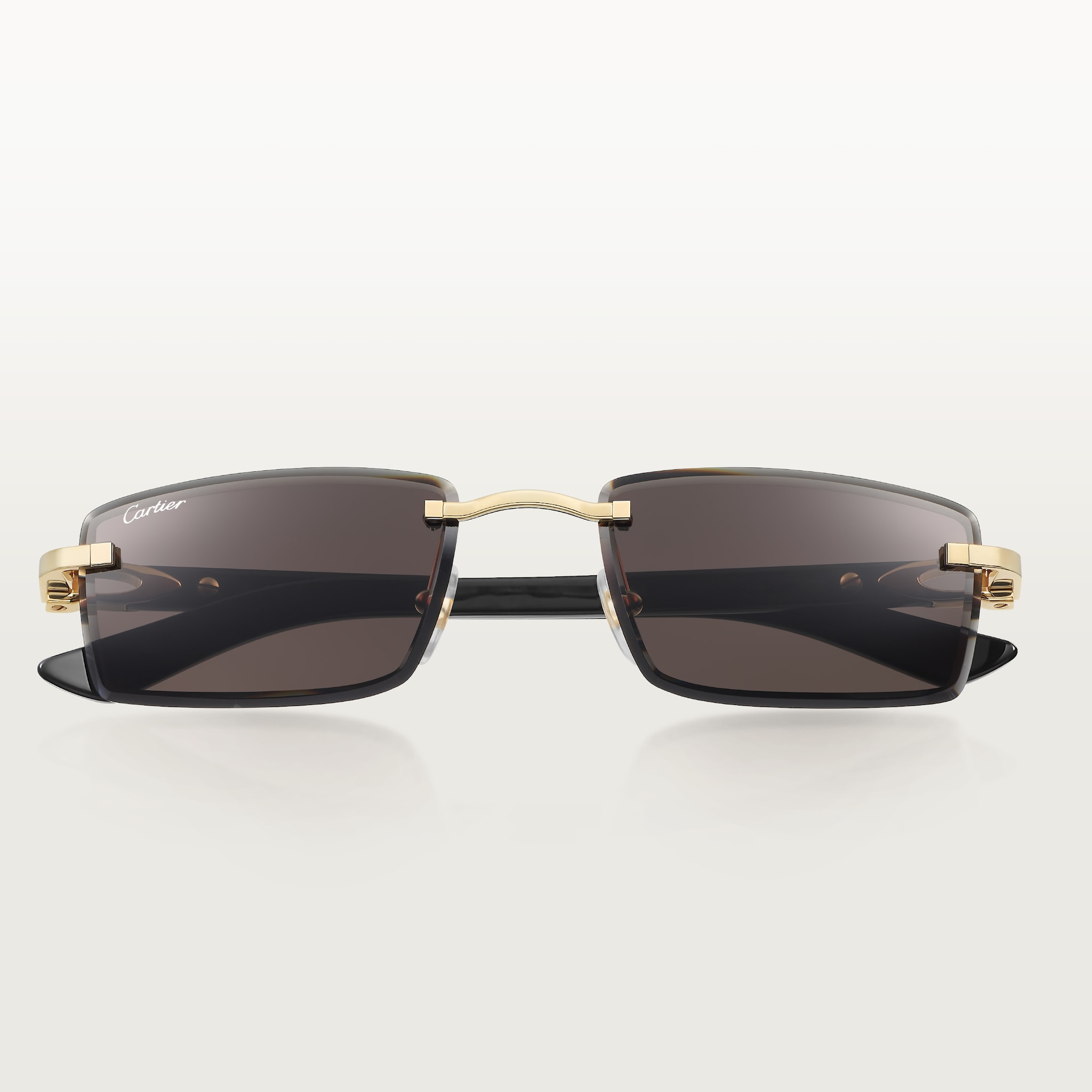 Sunglasses with Elongated C de Cartier motif