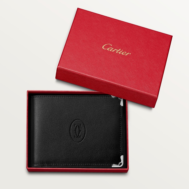 CRL3001357 6 Credit Card Wallet Must de Cartier Black