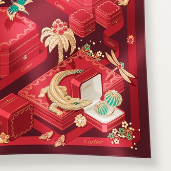 Ecrins Cartier 90 scarf Ecrins Cartier 90 scarf