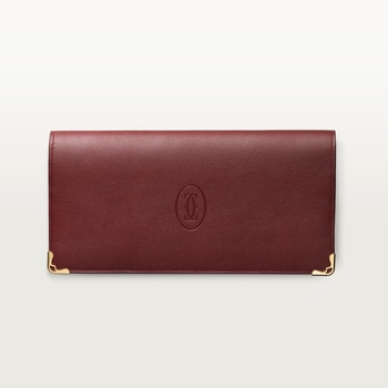 International Wallet with Gussets, Must de Cartier International Wallet with Gussets, Must de Cartier
