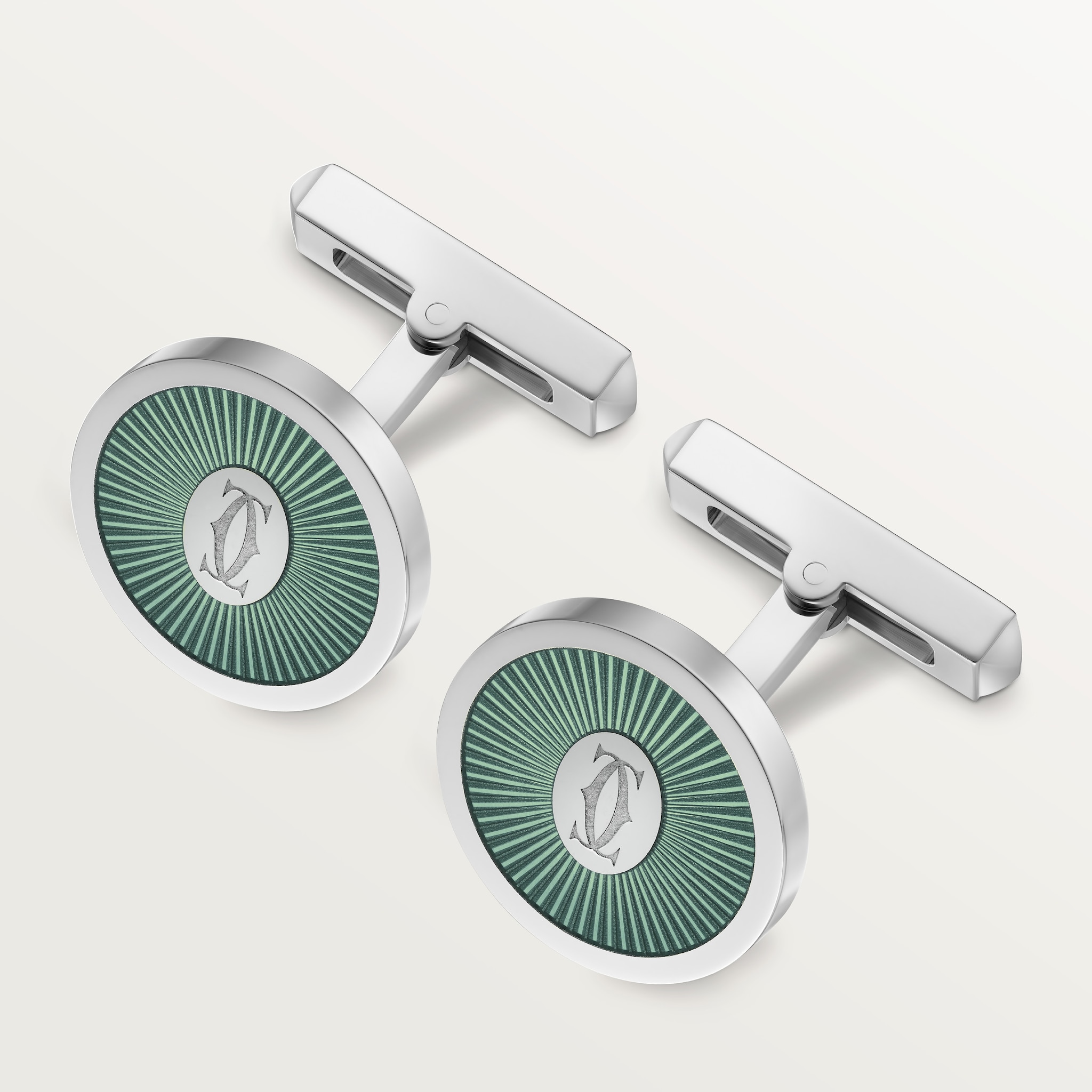 Double C de Cartier cufflinks
