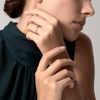 Cartier d'Amour wedding ring, 2.3 mm width, paved Cartier d'Amour wedding ring, 2.3 mm width, paved
