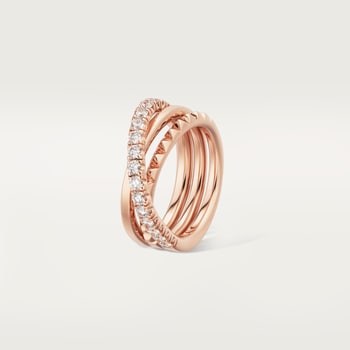 Etincelle de Cartier ring, semi-paved Etincelle de Cartier ring, semi-paved