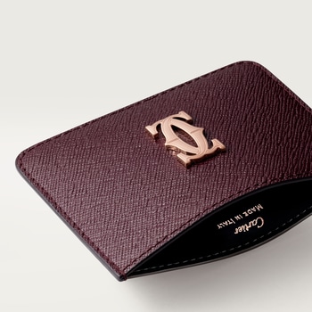 Simple card holder, C de Cartier Simple card holder, C de Cartier