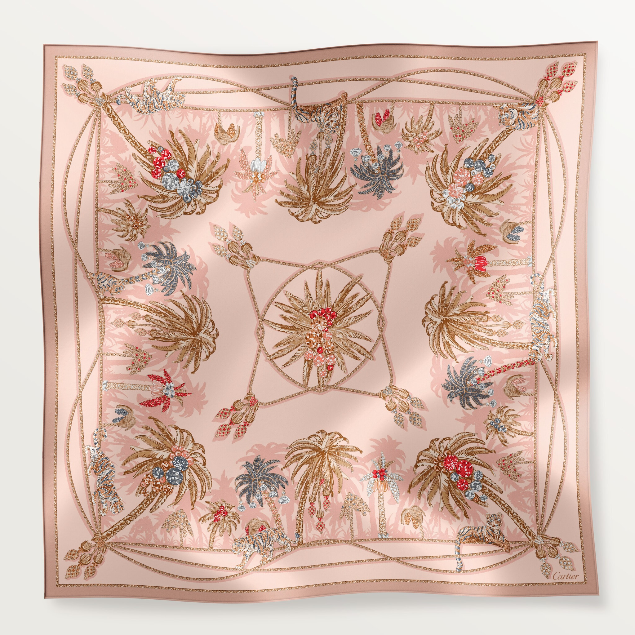 Carr&eacute; 90, jewellery palm trees