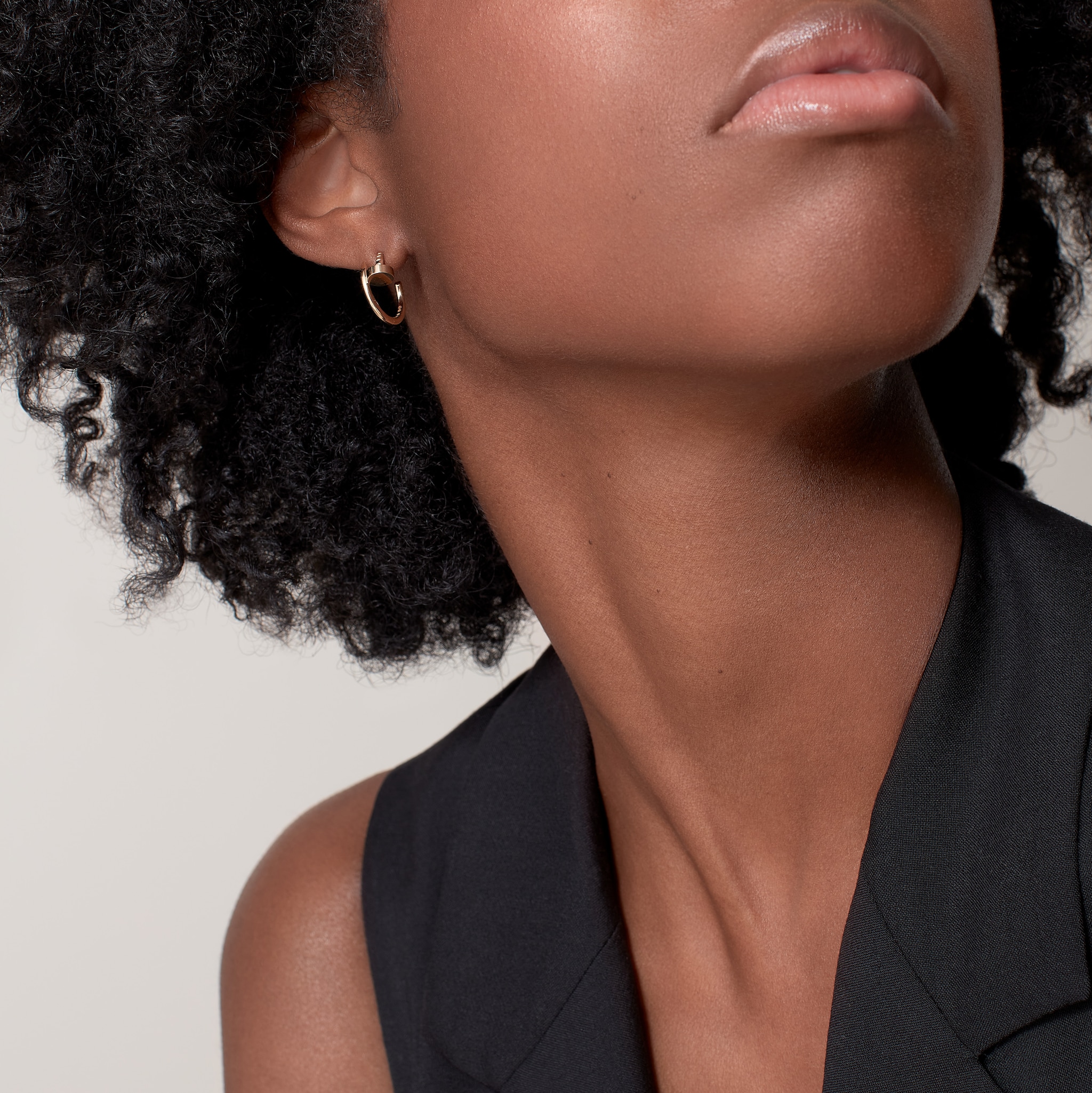 Juste un Clou hoop earrings, small model