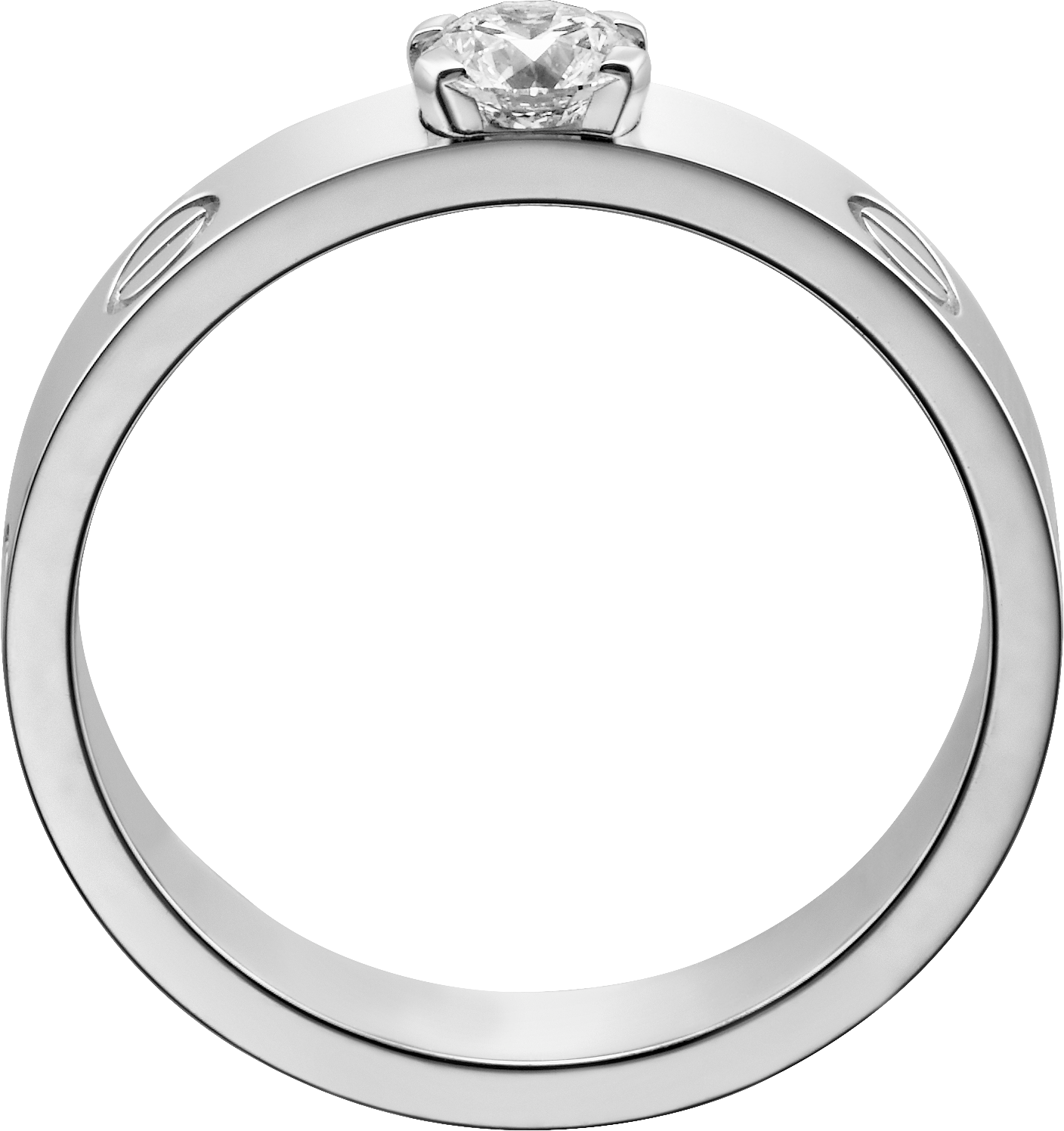 #LOVE# solitaire, brilliant-cut diamond