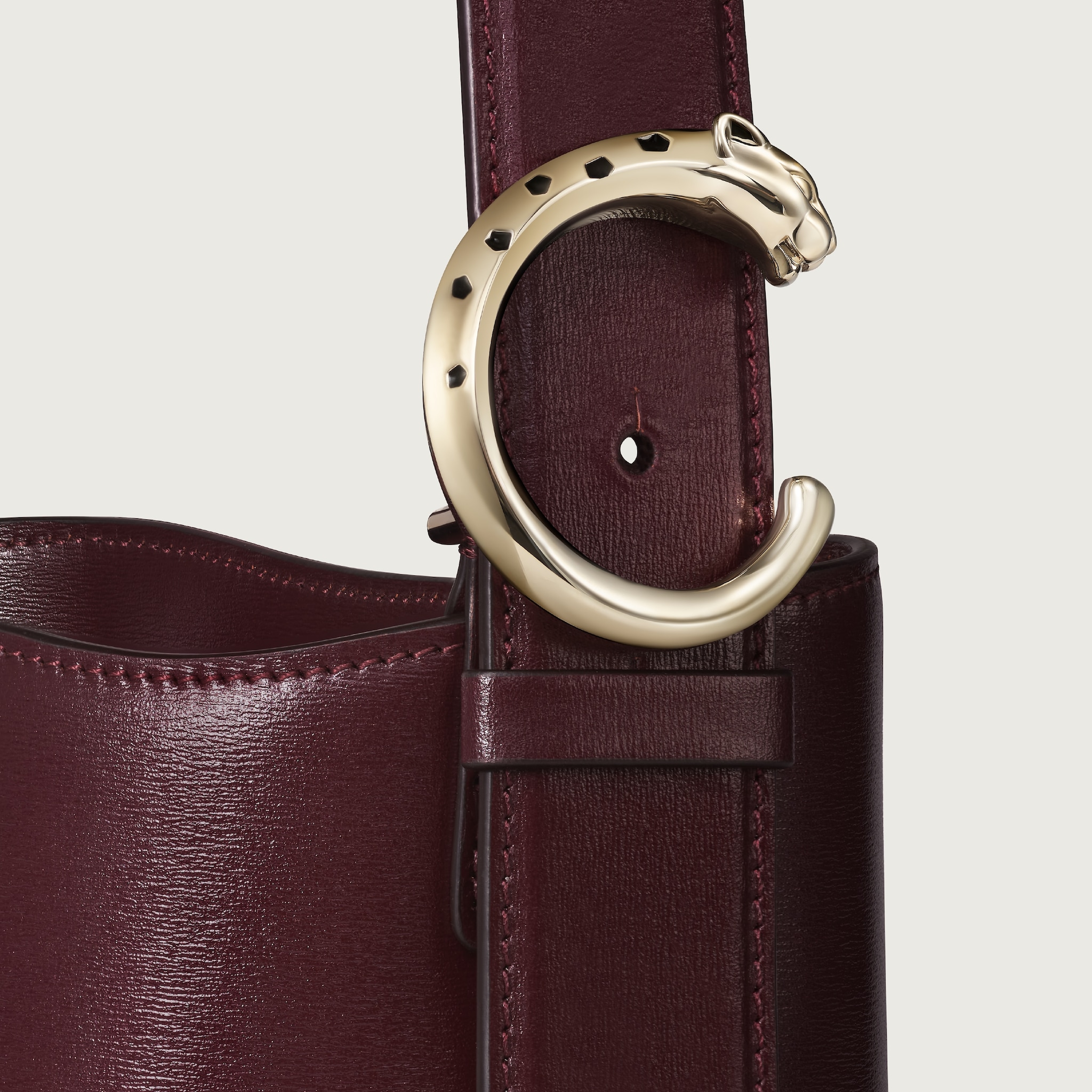 Small model bucket bag, Panth&egrave;re C de Cartier