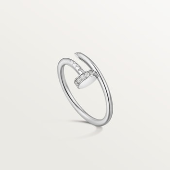 Juste un Clou ring, small model, diamonds Juste un Clou ring, small model, diamonds