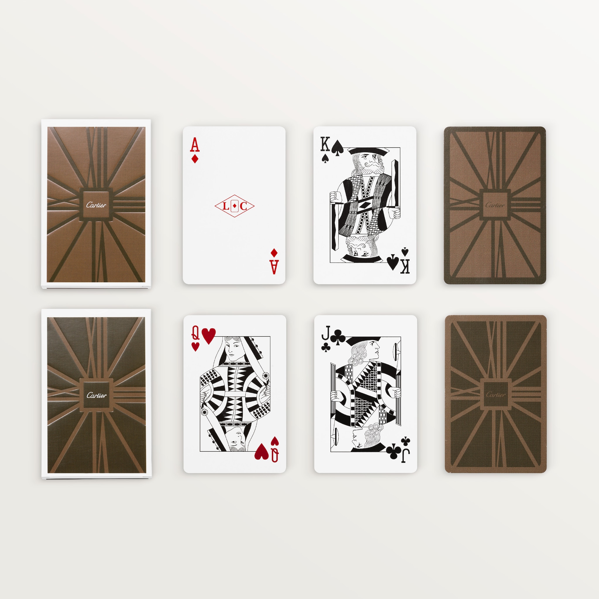 Santos de Cartier poker set