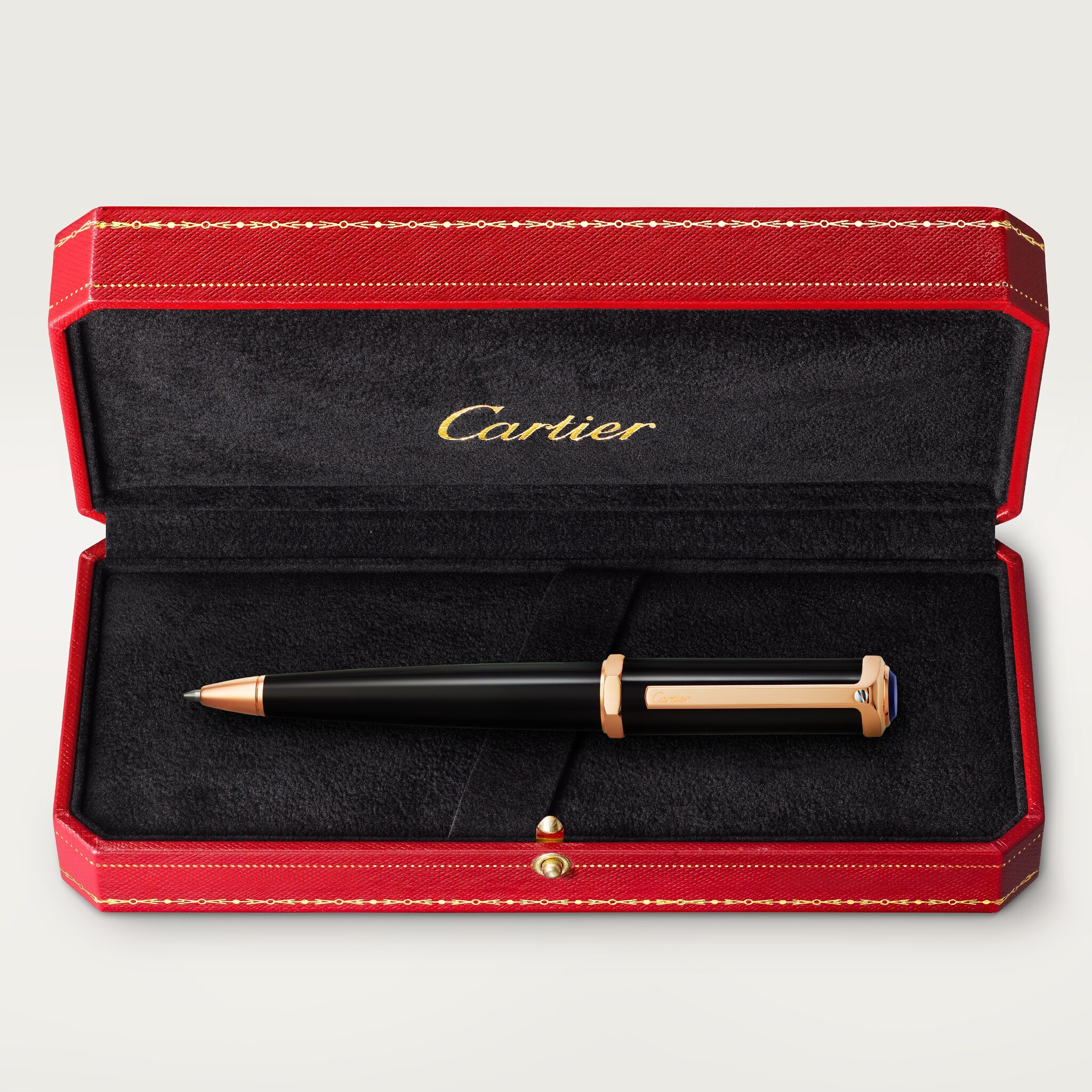 カルティエSANTOS-DUMONT BALLPOINT PEN　新品　未使用 Santos-Dumont ballpoint pen