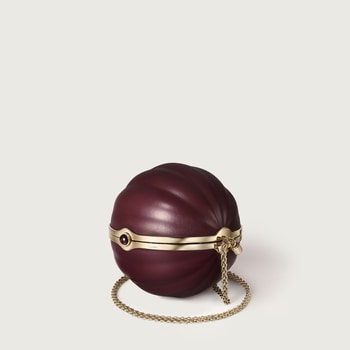 Round bag with gadroon motif, Cartier Soir Round bag with gadroon motif, Cartier Soir