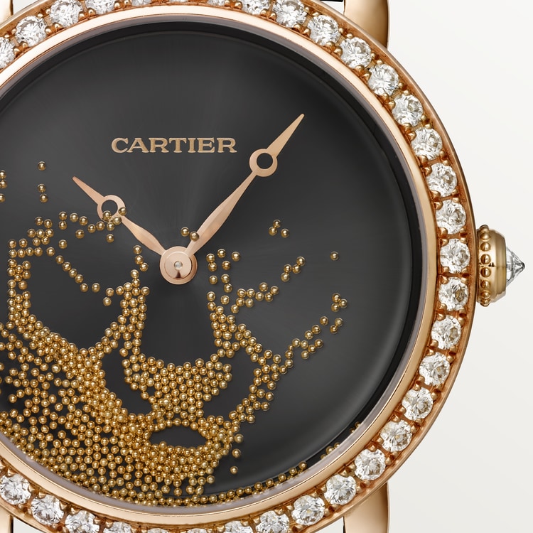 Cartier panthere watch gold beads Clearance