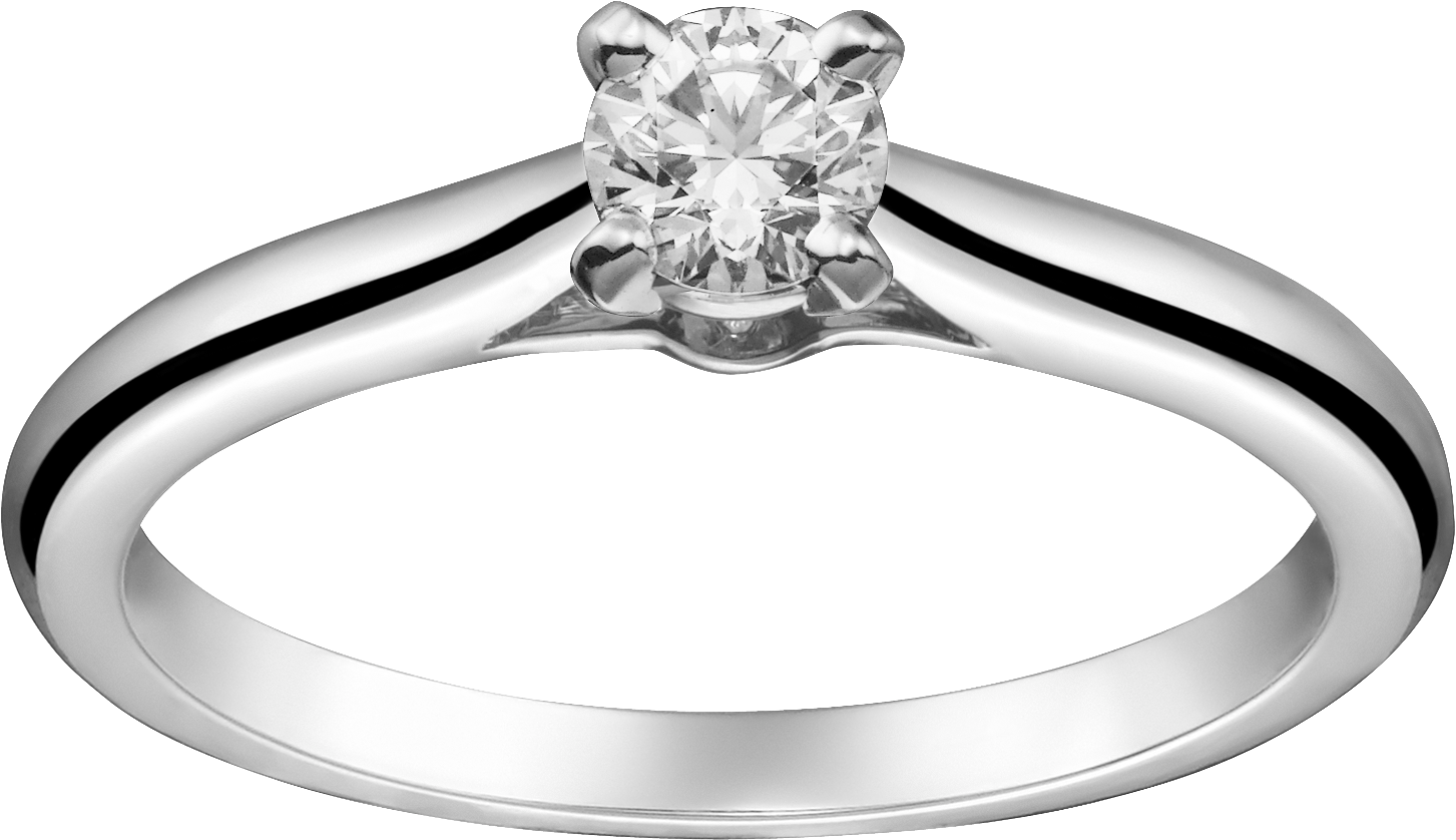 1895 solitaire, brilliant-cut diamond