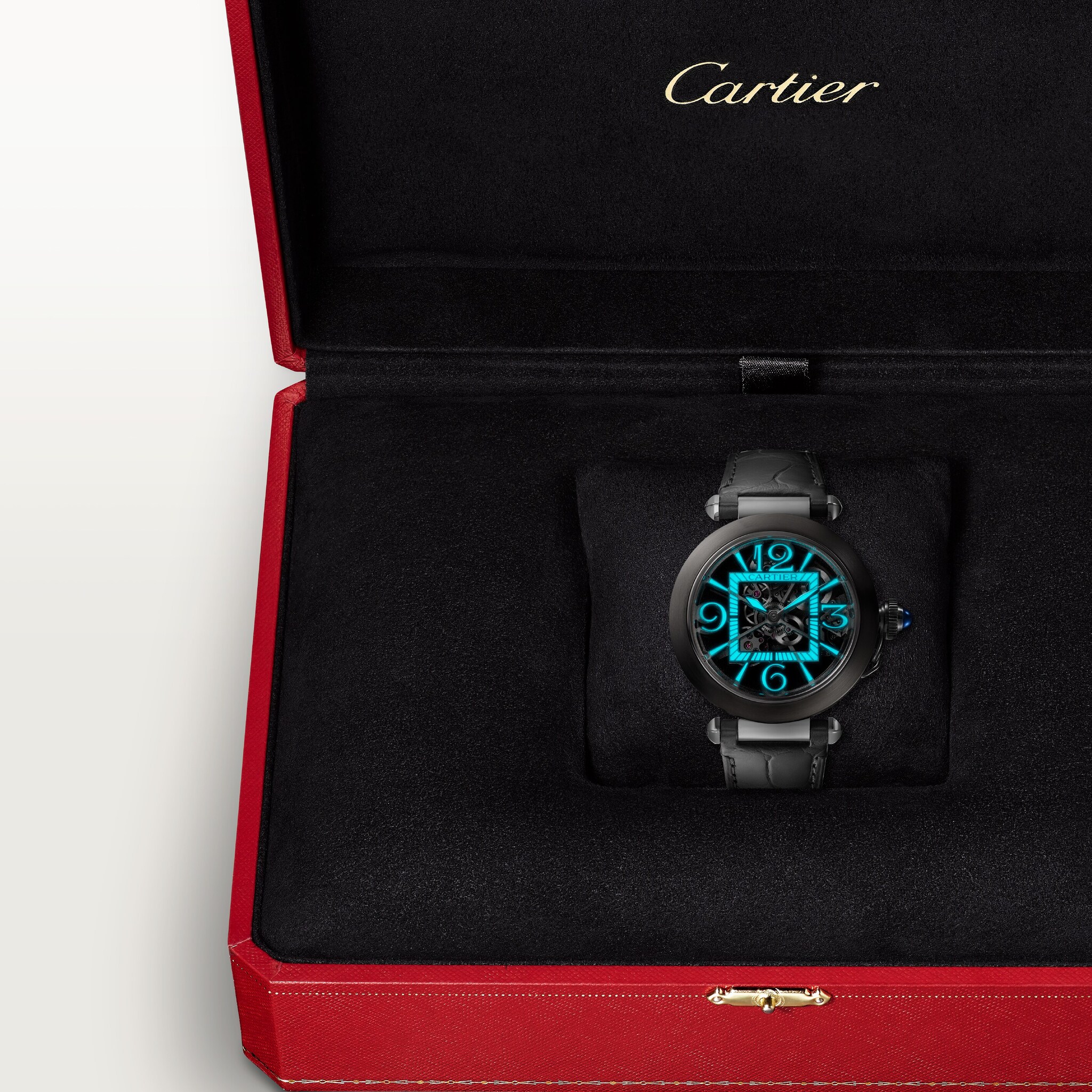 Pasha de Cartier skeleton watch, image 9