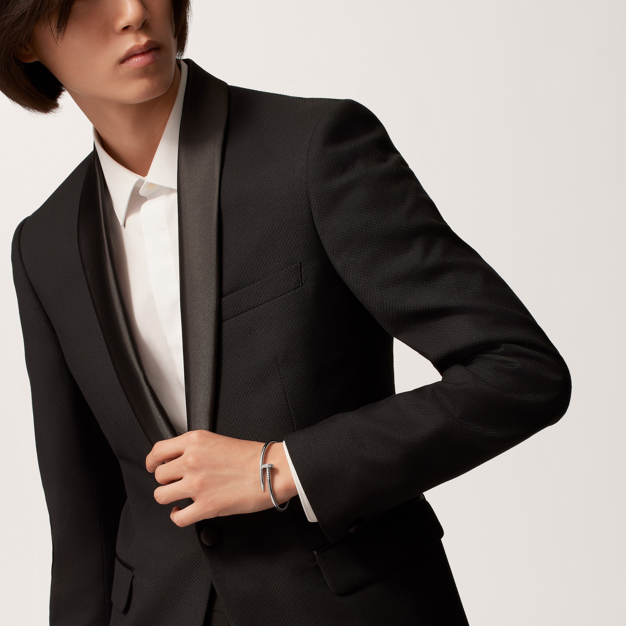 Juste un Clou bracelet, classic model, diamonds