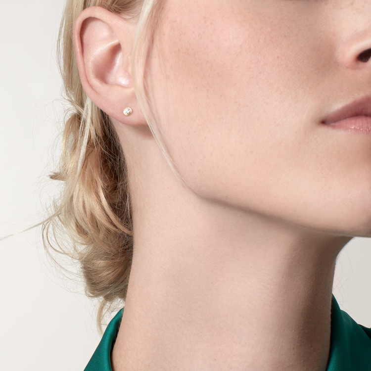 Cartier logo earrings hotsell