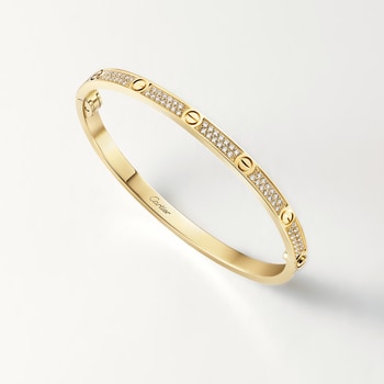 #LOVE# bracelet, small model, paved #LOVE# bracelet, small model, paved