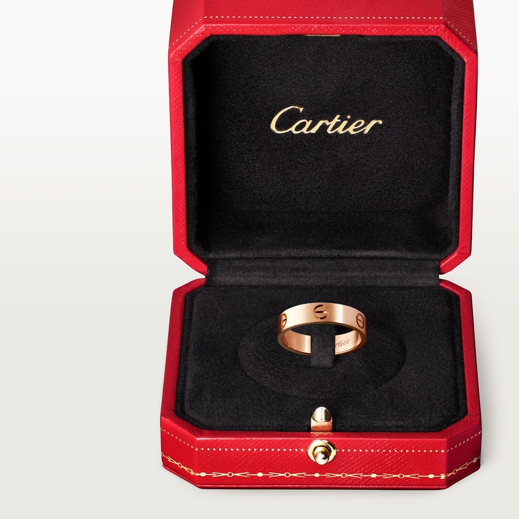 Cartier rose ring hot sale