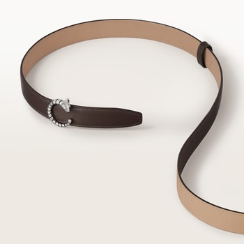 Belt 25 mm, Panthère de Cartier, Size 75 cm Belt 25 mm, Panthère de Cartier, Size 75 cm