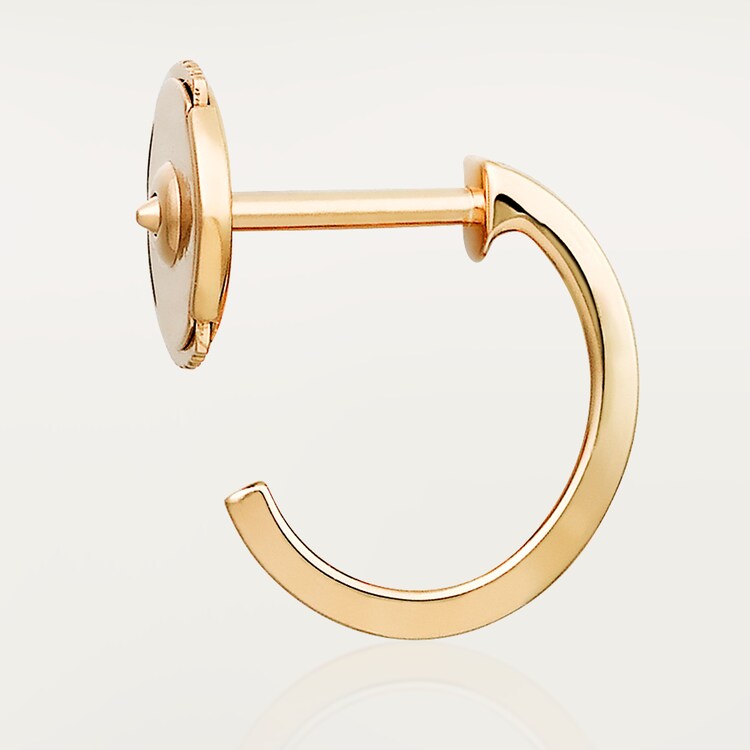 Cartier love earrings gold deals