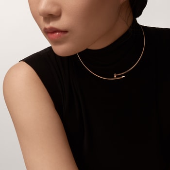 Juste un Clou torque necklace, small model Juste un Clou torque necklace, small model