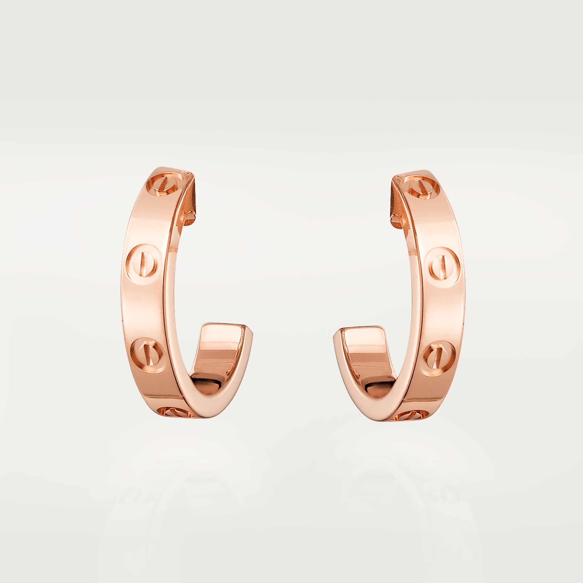 Love single stud earring イエローゴールド　ピアス CRB8301423 - 【オンライン限定】LOVE シングル イヤリング